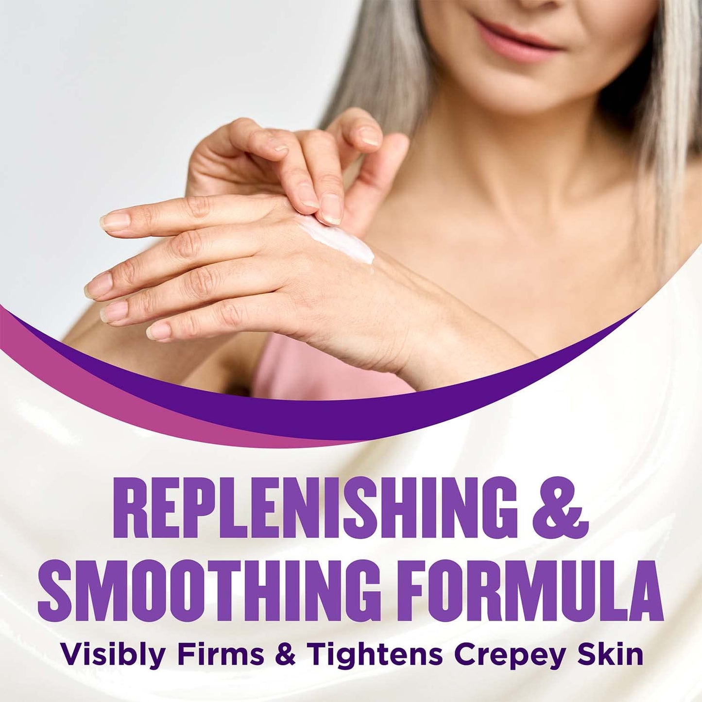 Gold Bond Age Renew Crepe Concealer Hand Cream, Replenishing & Smoothing Formula 3 oz.