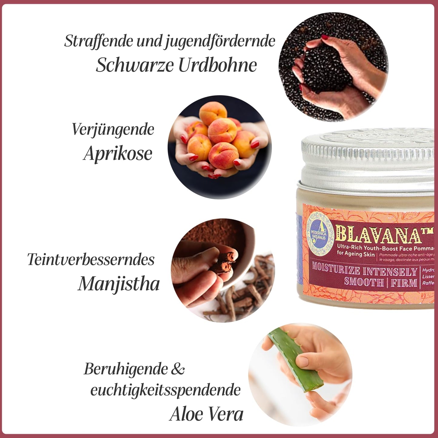 Blavana Ultra-Rich Youth-Boost Face Pommade für alternde Haut
