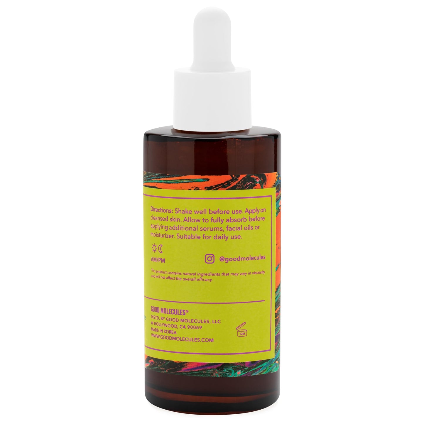 Good Molecules Discoloration Correcting Serum 75 ml – Tranexamic Acid und Niacinamid für dunkle Spots, Akneschal, Sonnenschal, Hyperpigmentierung und Ältere Spots – Duft frei, vegan und pH 5,5