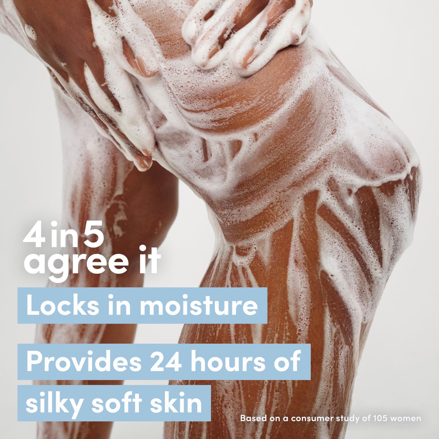 Dove Body Wash, Drenches Active Dry Skin Dryness Repair 6% Hydration Serum mit Hyaluronsäure, 547 ml