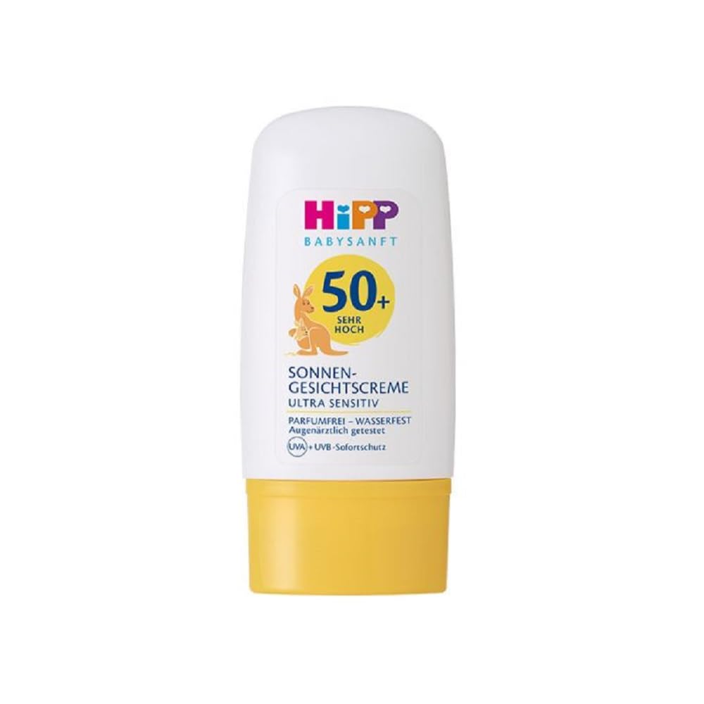 HiPP Babysanft Sonne Sonnen Gesichtscreme LSF50+