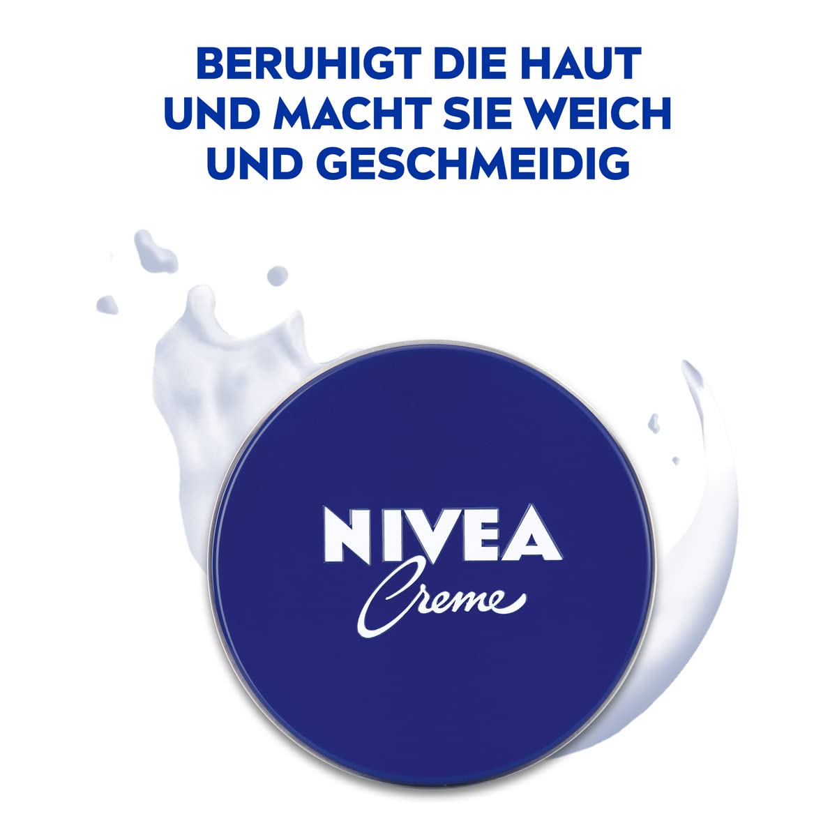 NIVEA Creme Dose Universalpflege (30 ml), klassische Feuchtigkeitscreme für alle Hauttypen, reichhaltige Hautcreme mit pflegendem Eucerit