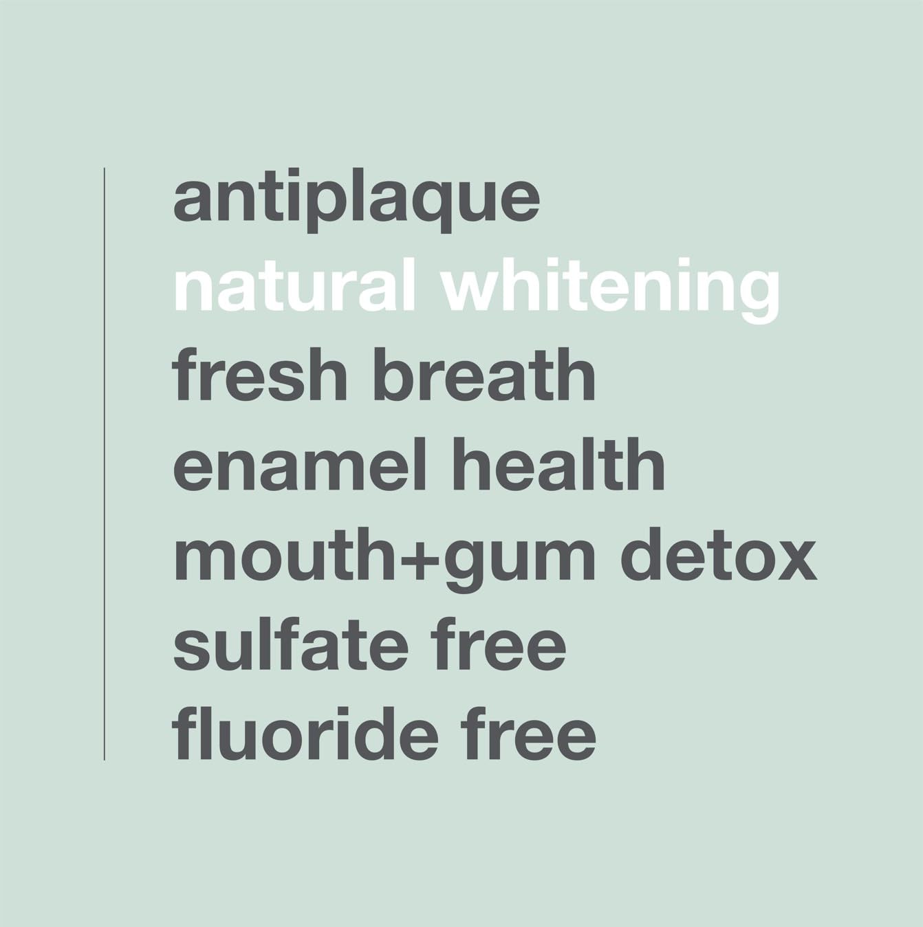 Davids Natural Toothpaste, SPEARMINT, Whitening, Antiplaque, Fluoride Free, SLS Free, 5.25 OZ Metal Tube, Tube Roller Incl.