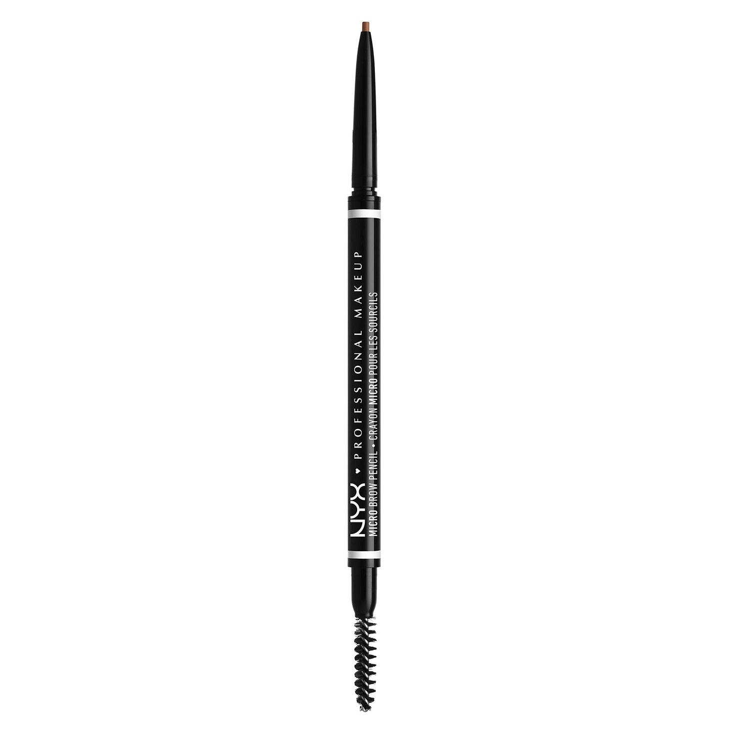 NYX Professional Makeup Brow Essentials Micro Brow Pencil & Control Freak Clear Brow Gel, Doppel-Set, Farbton: Taupe