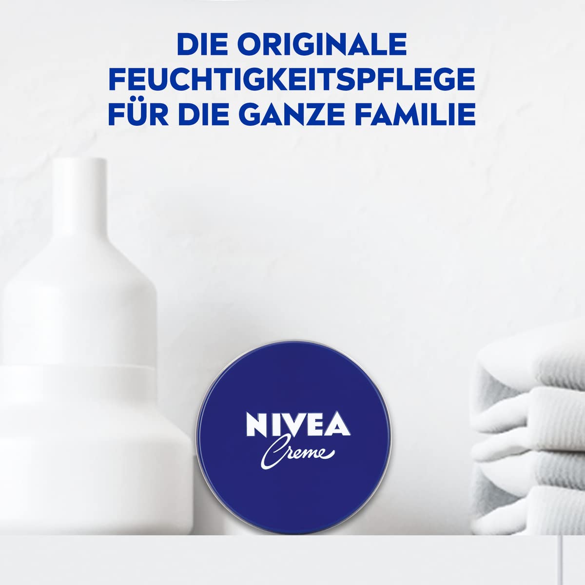 NIVEA Creme Dose Universalpflege (30 ml), klassische Feuchtigkeitscreme für alle Hauttypen, reichhaltige Hautcreme mit pflegendem Eucerit