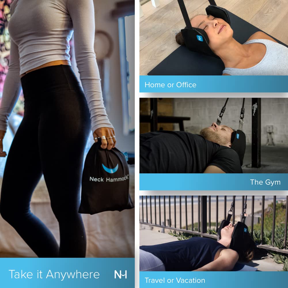 The Neck Hammock Tragbares Zervix-Traktionsgerät zur Linderung von Nackenschmerzen und zur Physiotherapie