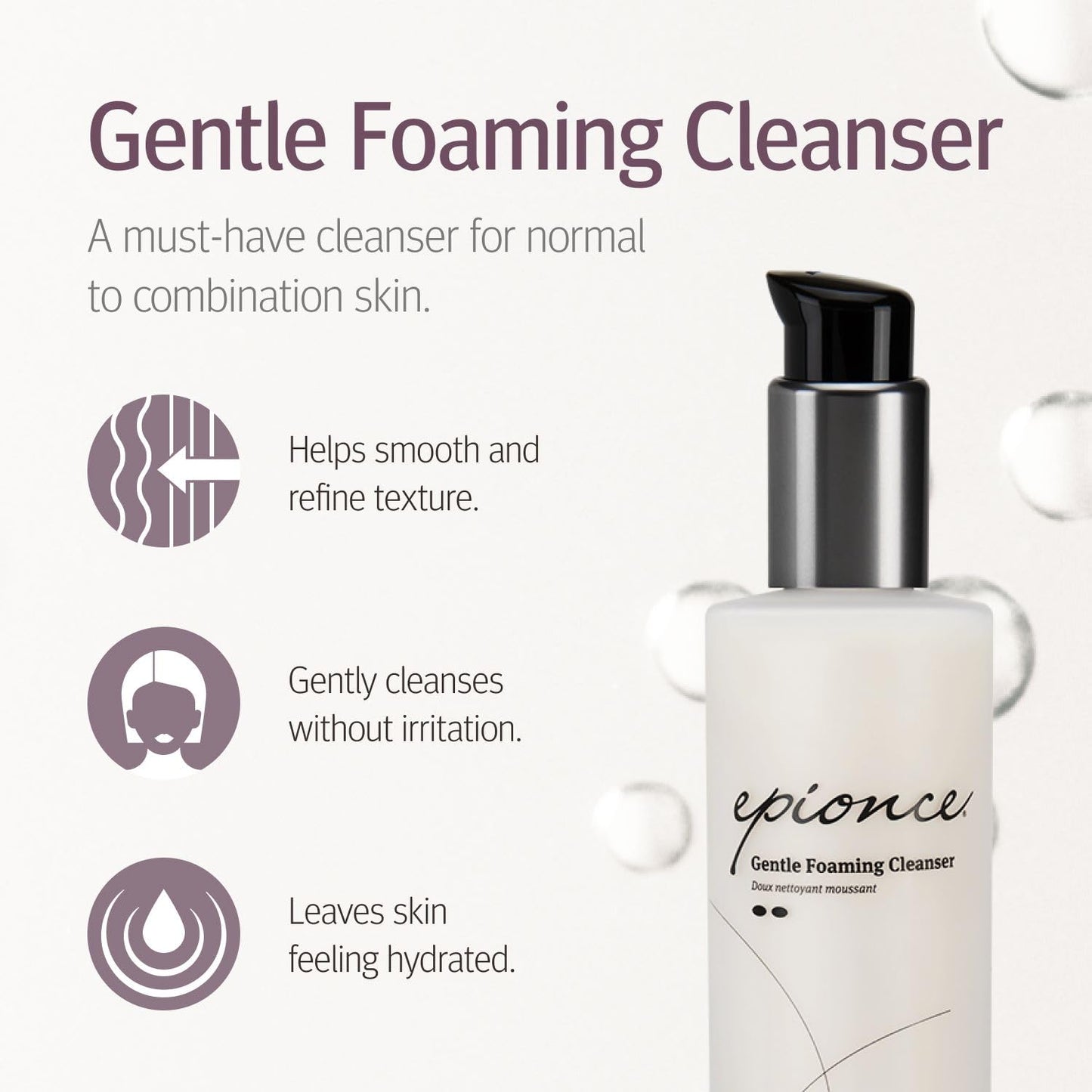 Epionce Gentle Foaming Cleanser, 6 Ounce