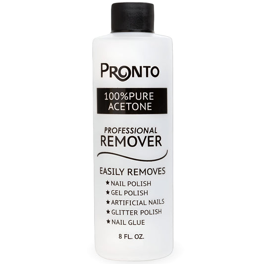 Pronto 100% Pure Aceton – schneller, professioneller Nagellackentferner – für natürliche, Gel-, Acryl- und modellierte Nägel