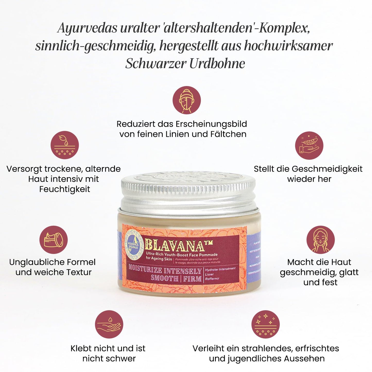 Blavana Ultra-Rich Youth-Boost Face Pommade für alternde Haut