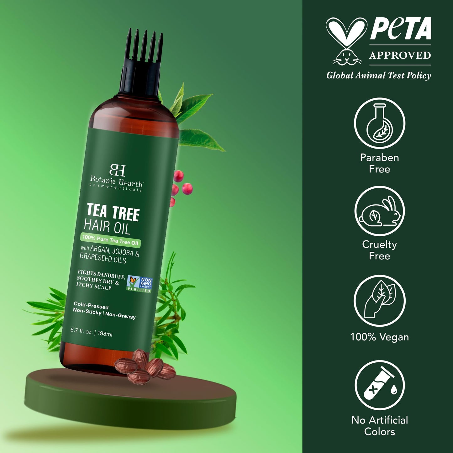 Botanic hearth hair Oil