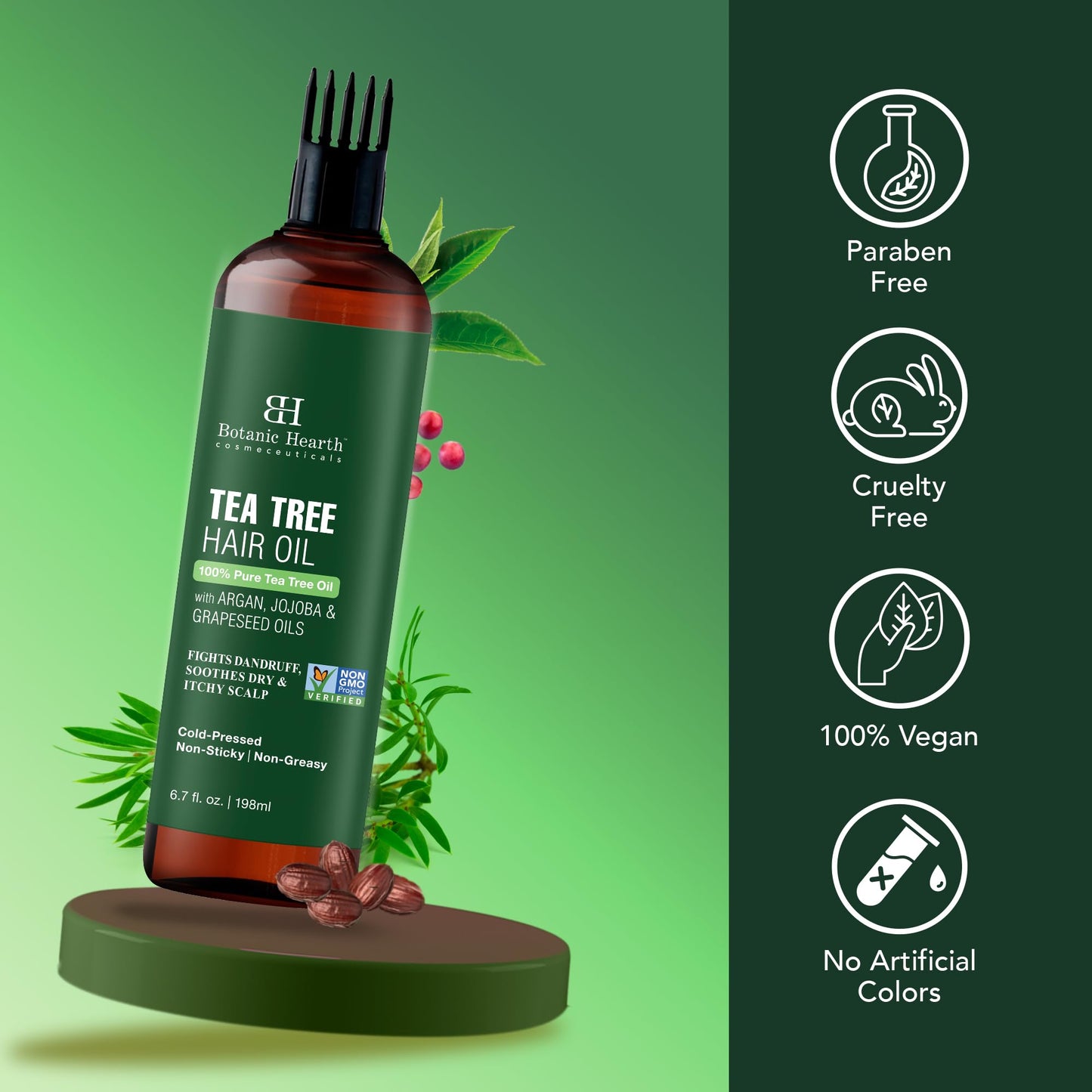 Botanic hearth hair Oil