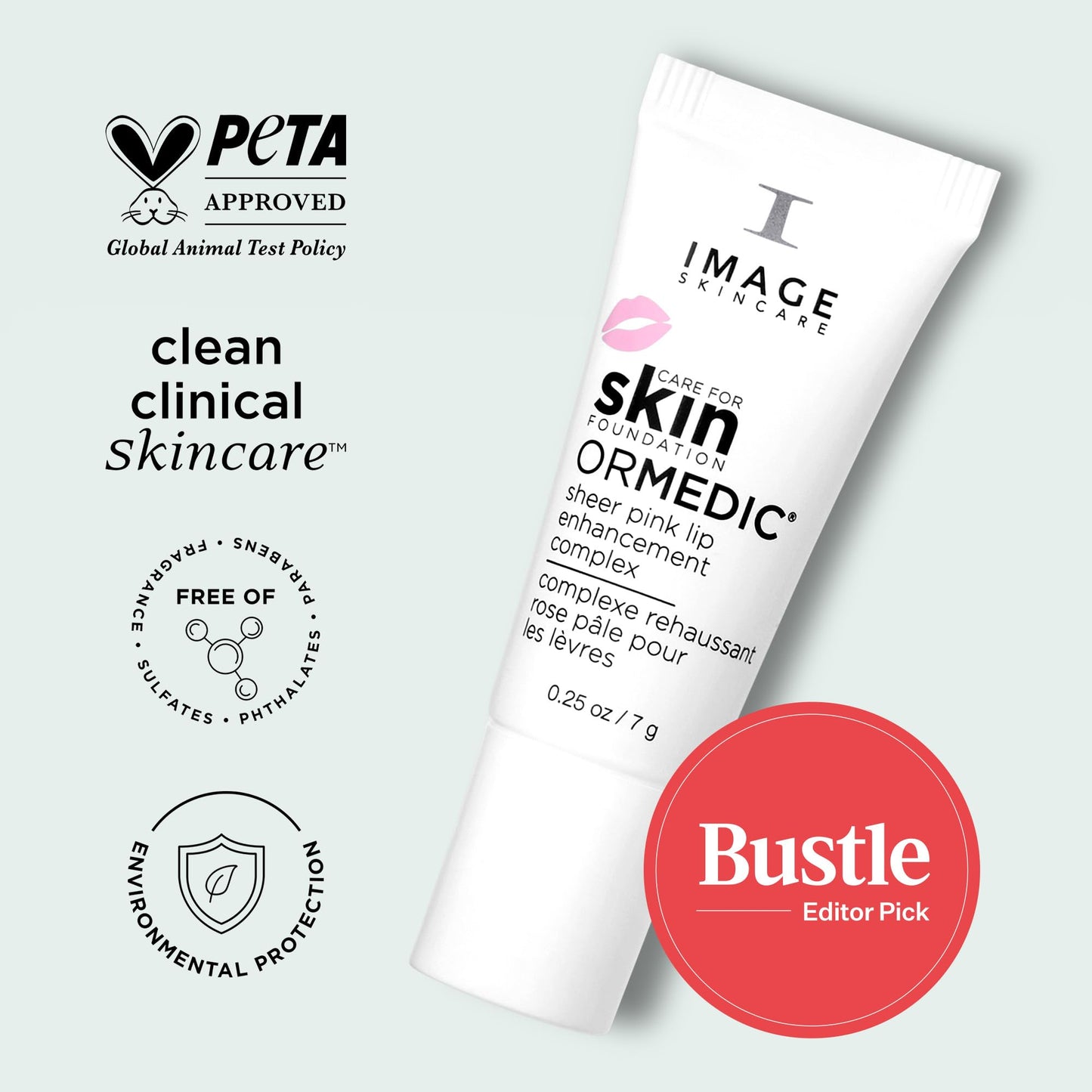 ORMEDIC CARE FOR SKIN SHEER PINK LIP COMPLEX
