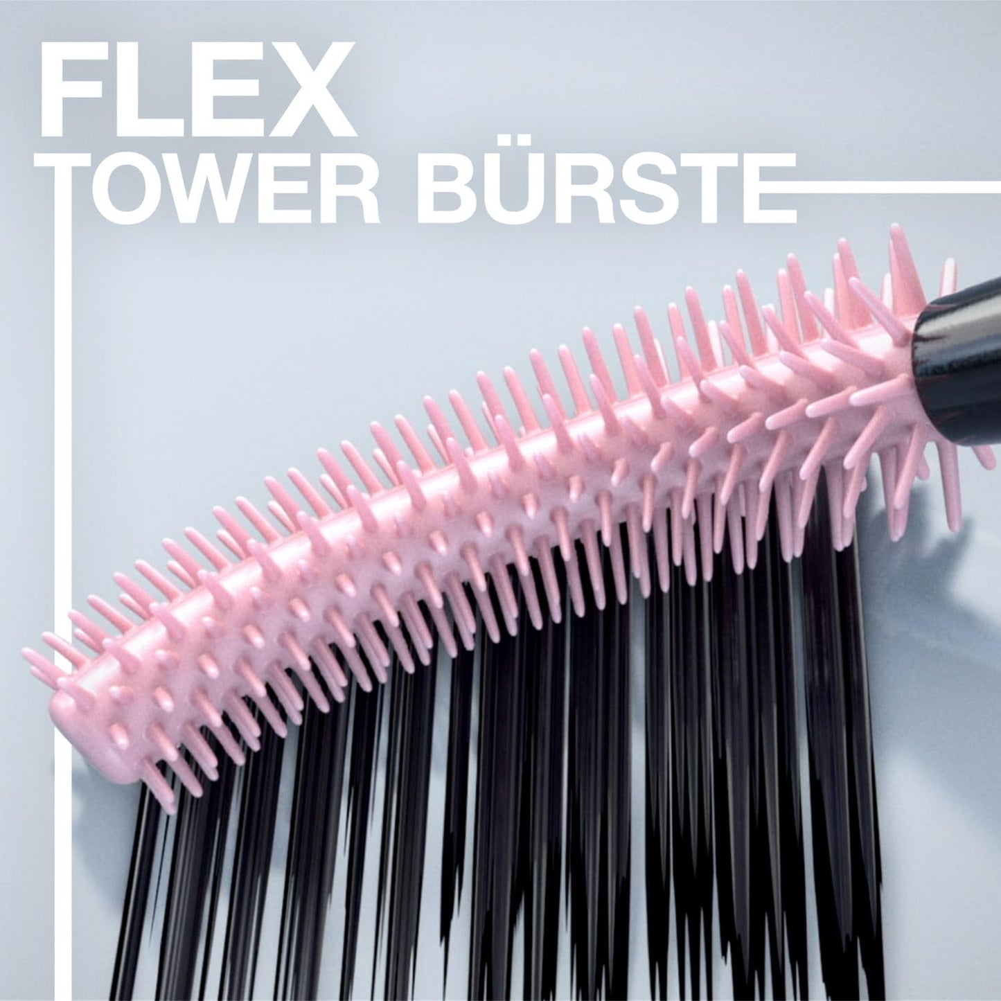 Maybelline New York Schwarze Wimperntusche für extrem lange Wimpern, Lash Sensational Sky High Mascara im Doppelpack, Very Black, 2 x 7,2 ml