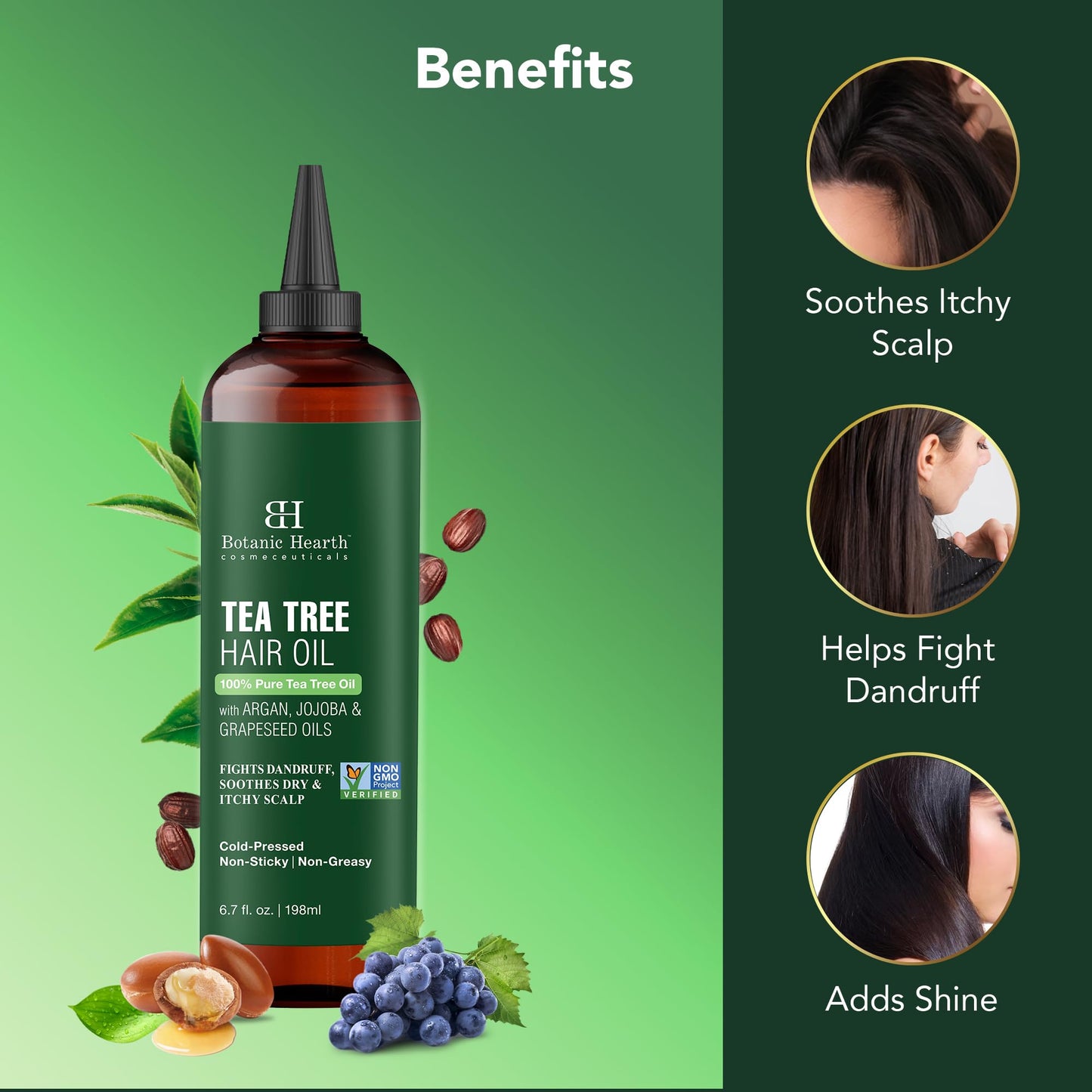 Botanic hearth hair Oil