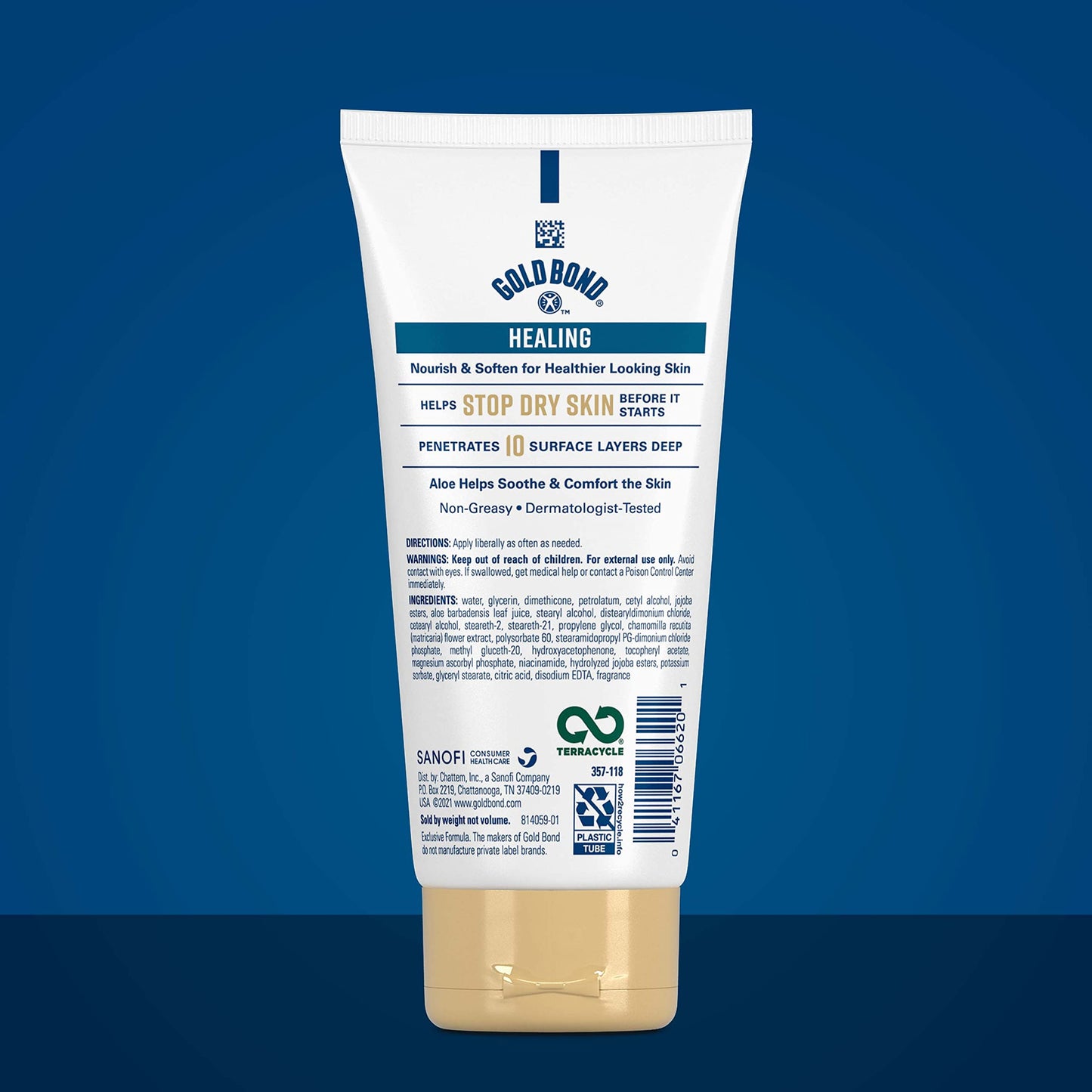 Gold Bond Ultimate Skin Therapy Lotion, Healing Aloe, 5.5 Oz