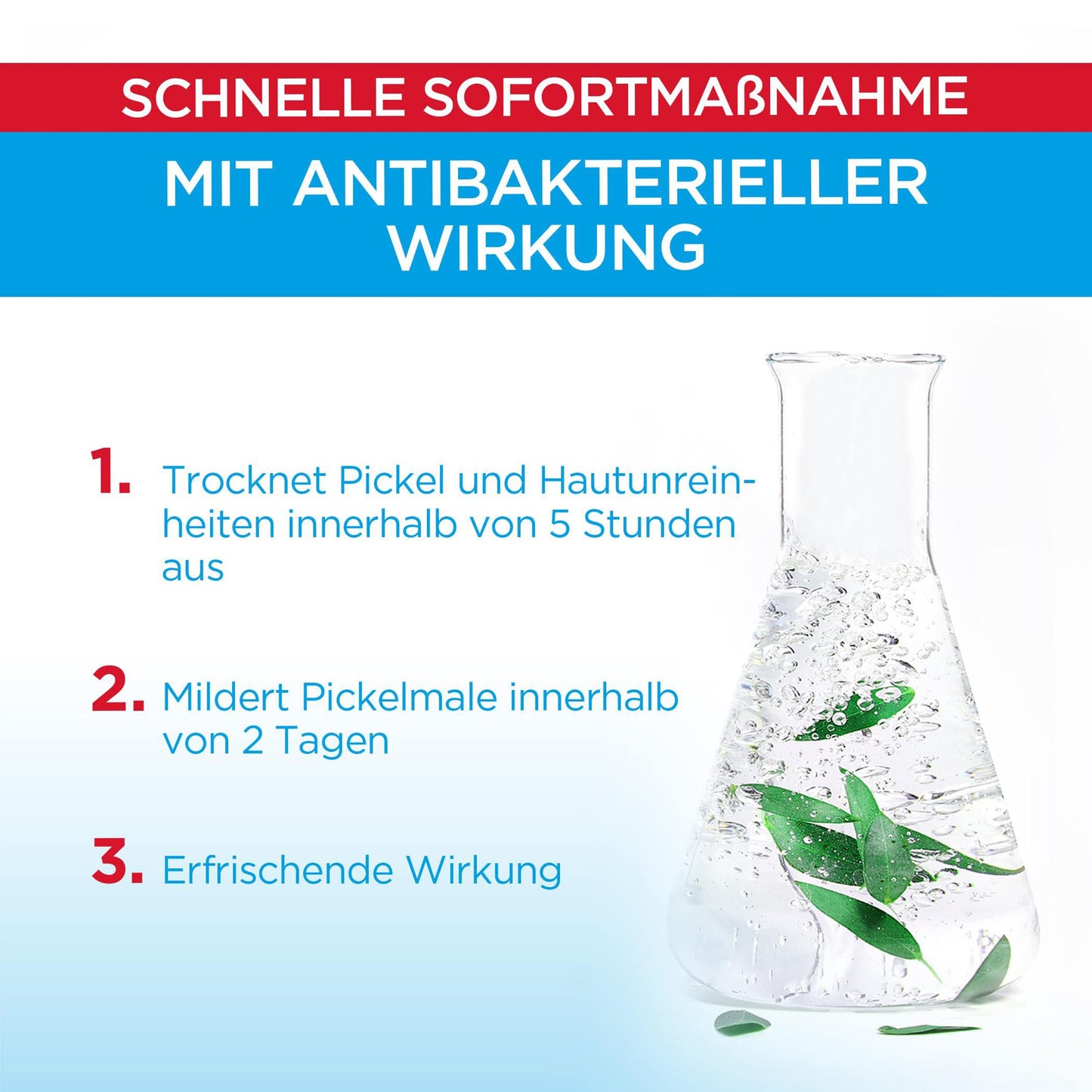 Garnier Hautklar S.O.S Anti-Pickel-Stift für unreine Haut, Extra-Stark, Mit Vitamin B3, Zink, Salizylsäure und Eukalyptus, Skin Active, 10 ml