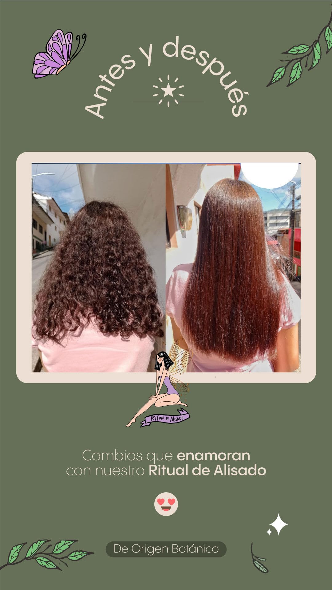 Ritual Botanico Keratina Organica de 1 Litro, Bio-Haarentspanner, Heim-Set, Haarentspanner, natürliches Keratin, groß, 1,2 l