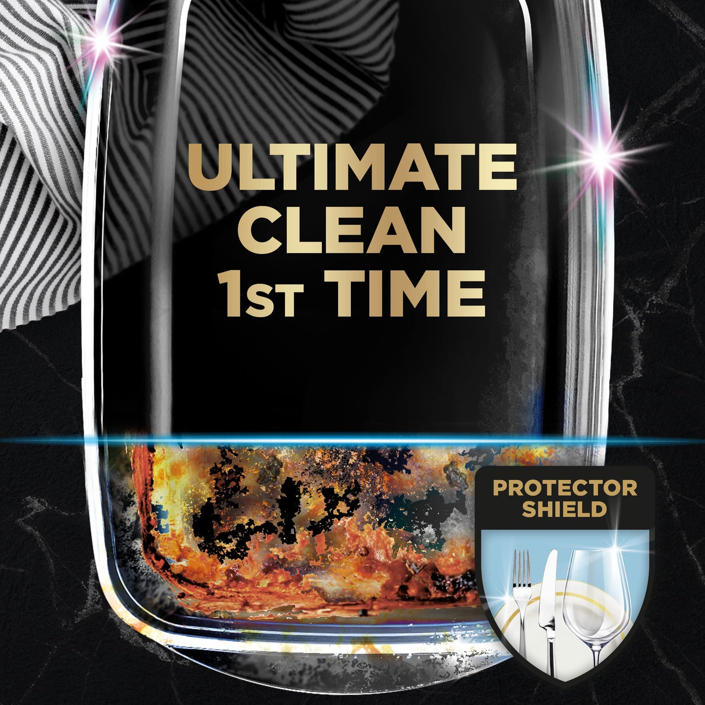 Finish Ultimate Infinity Shine, 80 Dishwasher Tablets, Lemon