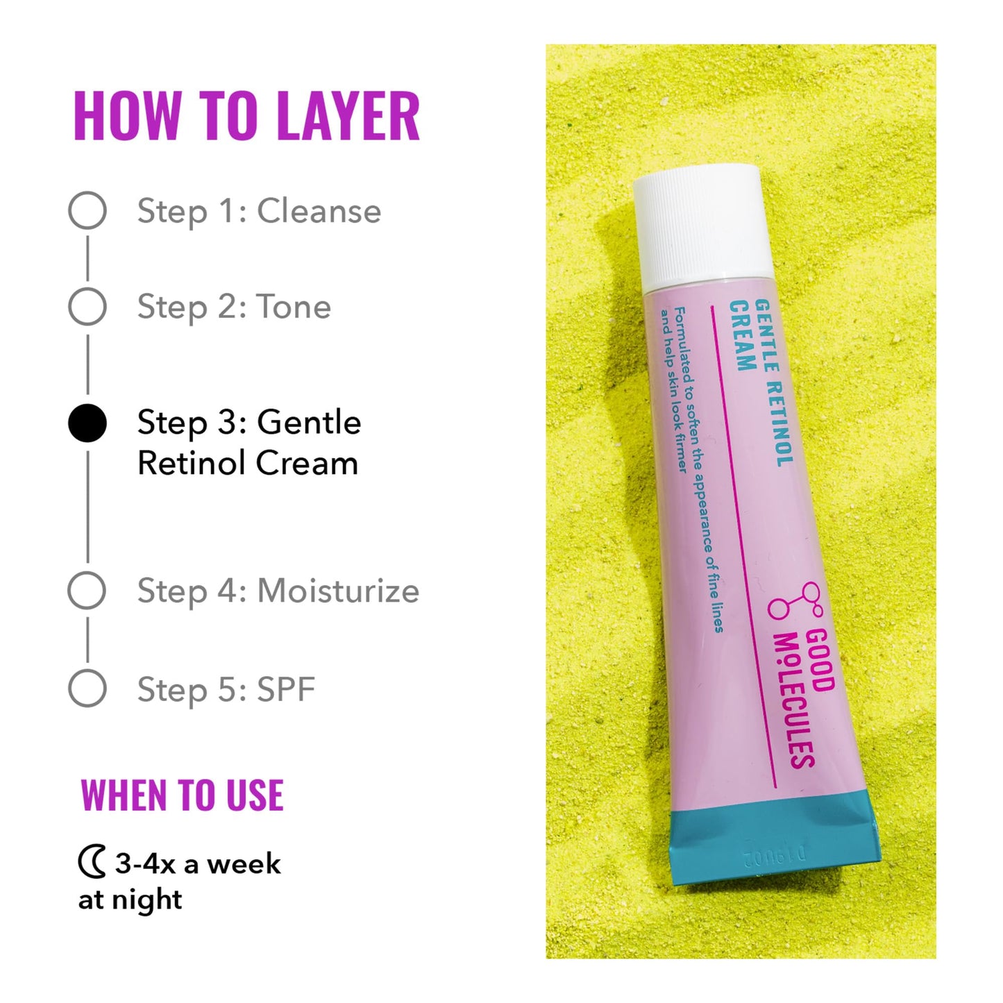 Good Molecules Gentle Retinol Cream 1oz