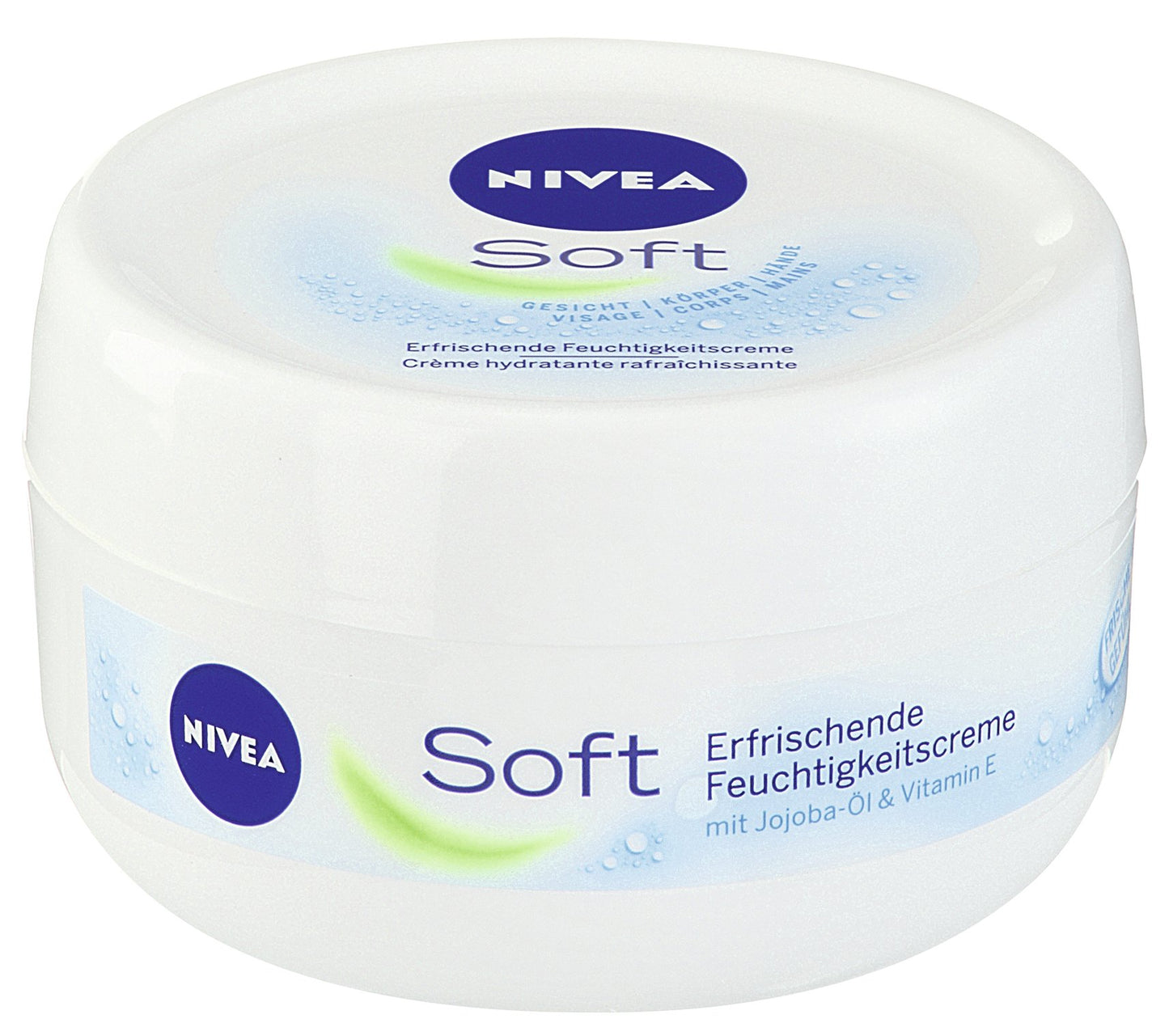 NIVEA Soft Creme, Erfrischende Feuchtigkeitscreme, 50 ml Tiegel