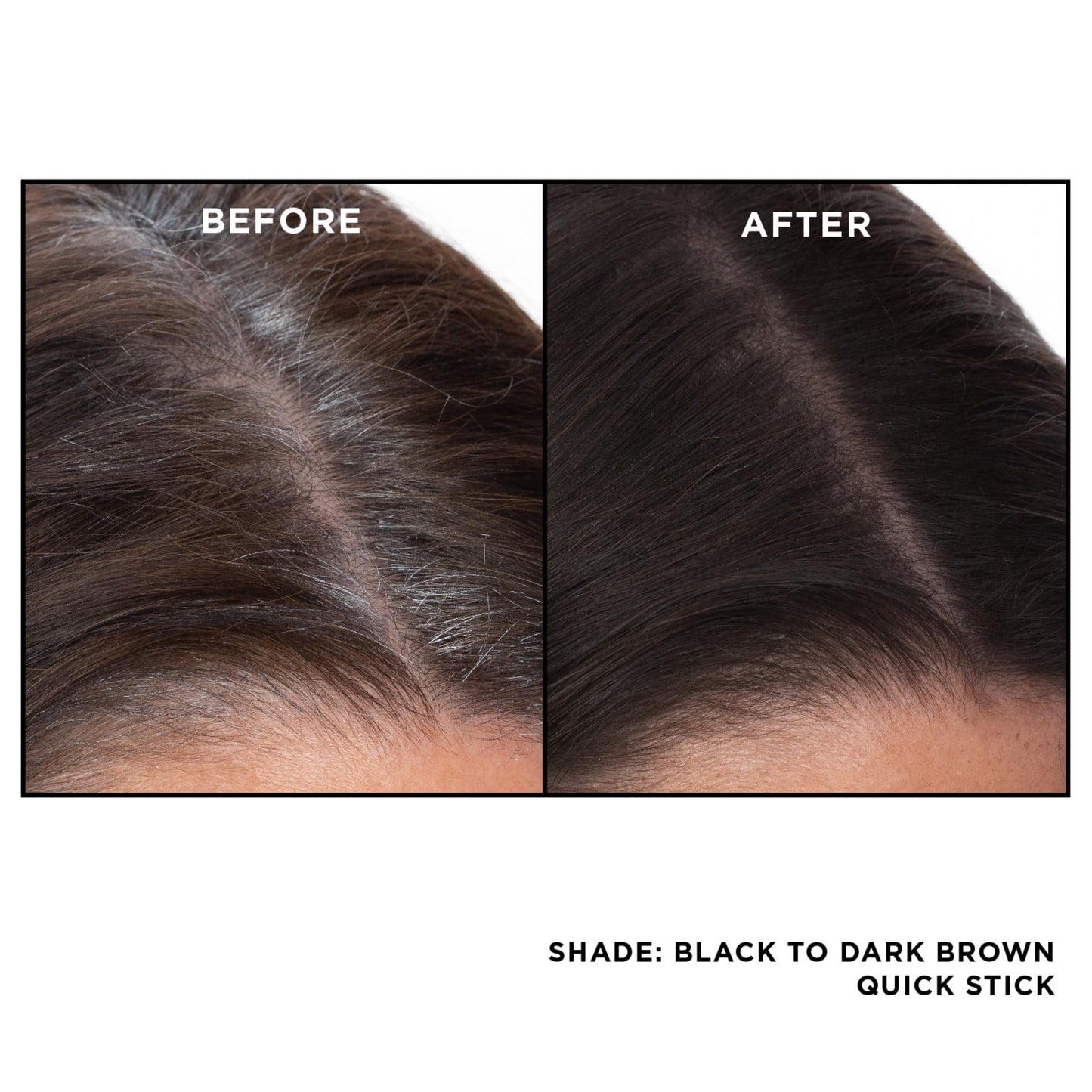 EVERPRO Gray Away Root Touchup Quick Stick, Black/Dark Brown, 0,3 Unzen