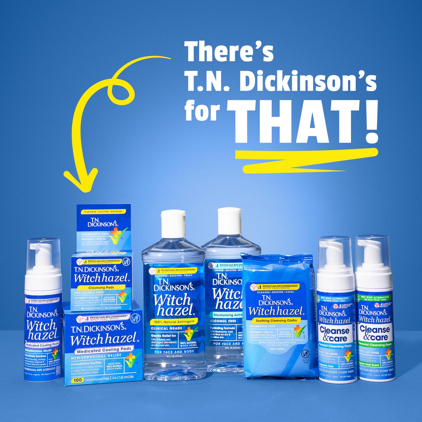 Dickinson's Witch Hazel Astringent, 8 Ounce by Dickinson's